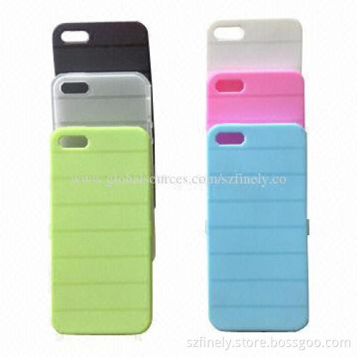 TPU case for iPhone 5/5S，strip shape，simple and clear